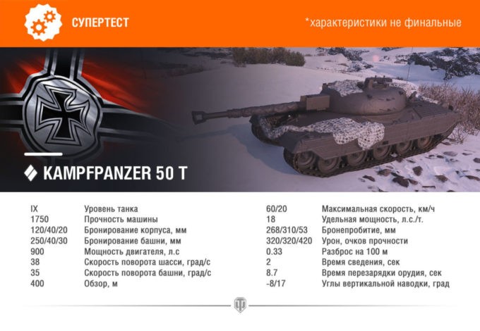 Kampfpanzer 50 t